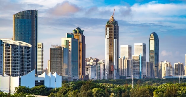 Hainan Haikou Buildings Cityscape