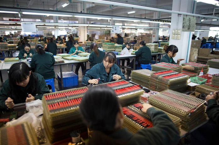 Workers in Guangzhou