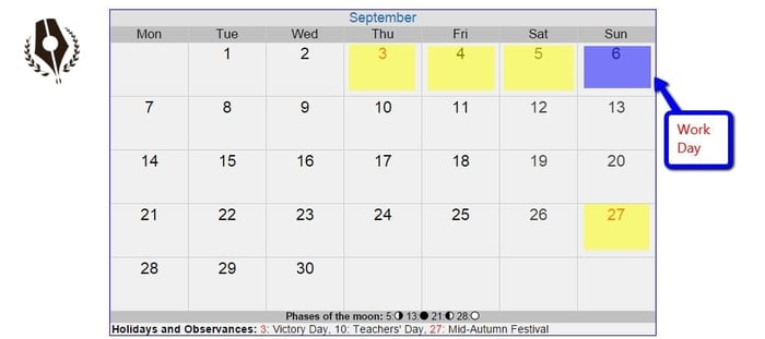 China Public Holiday Schedule Late 2015: What You Need To Know